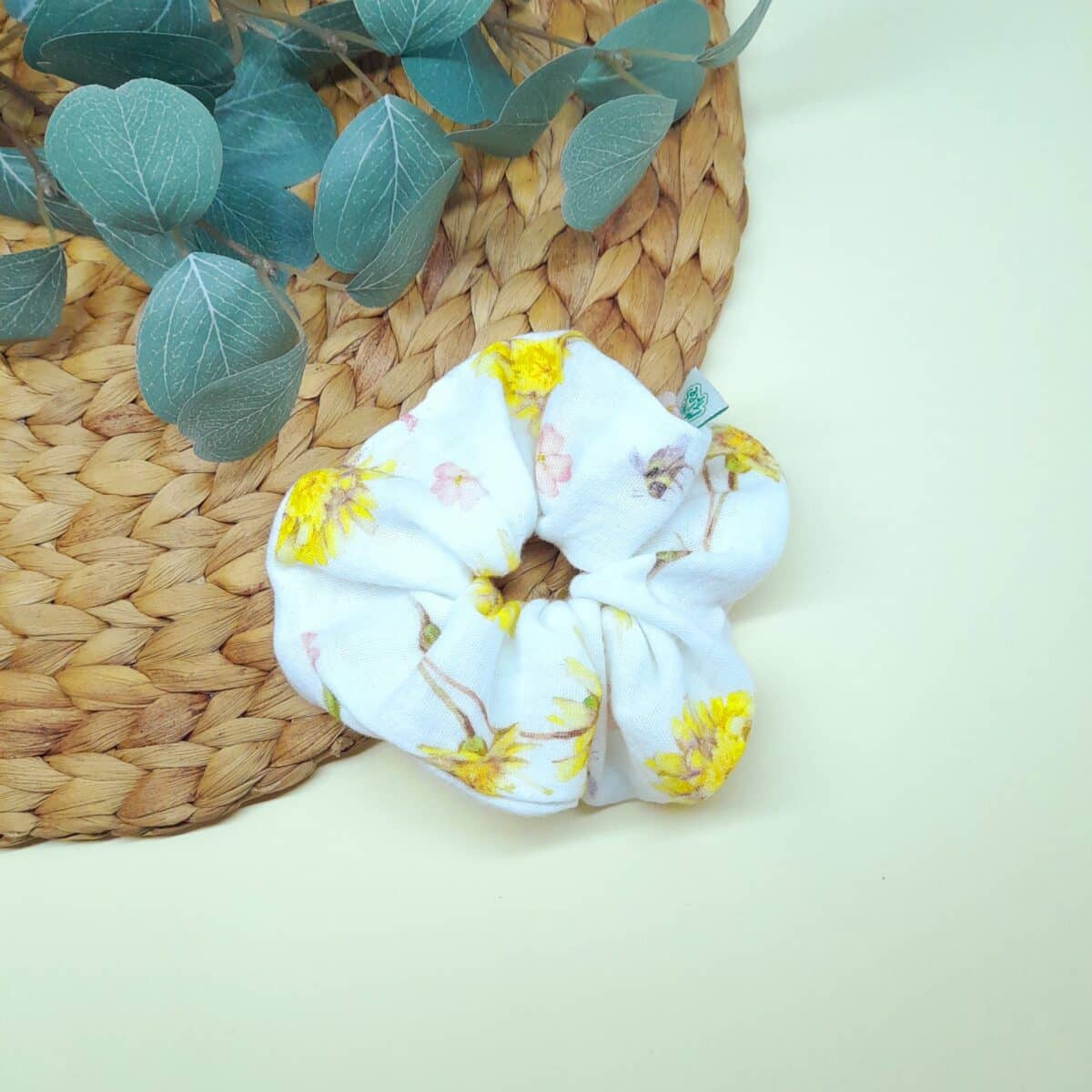 Classic scrunchie "Sunflowers"