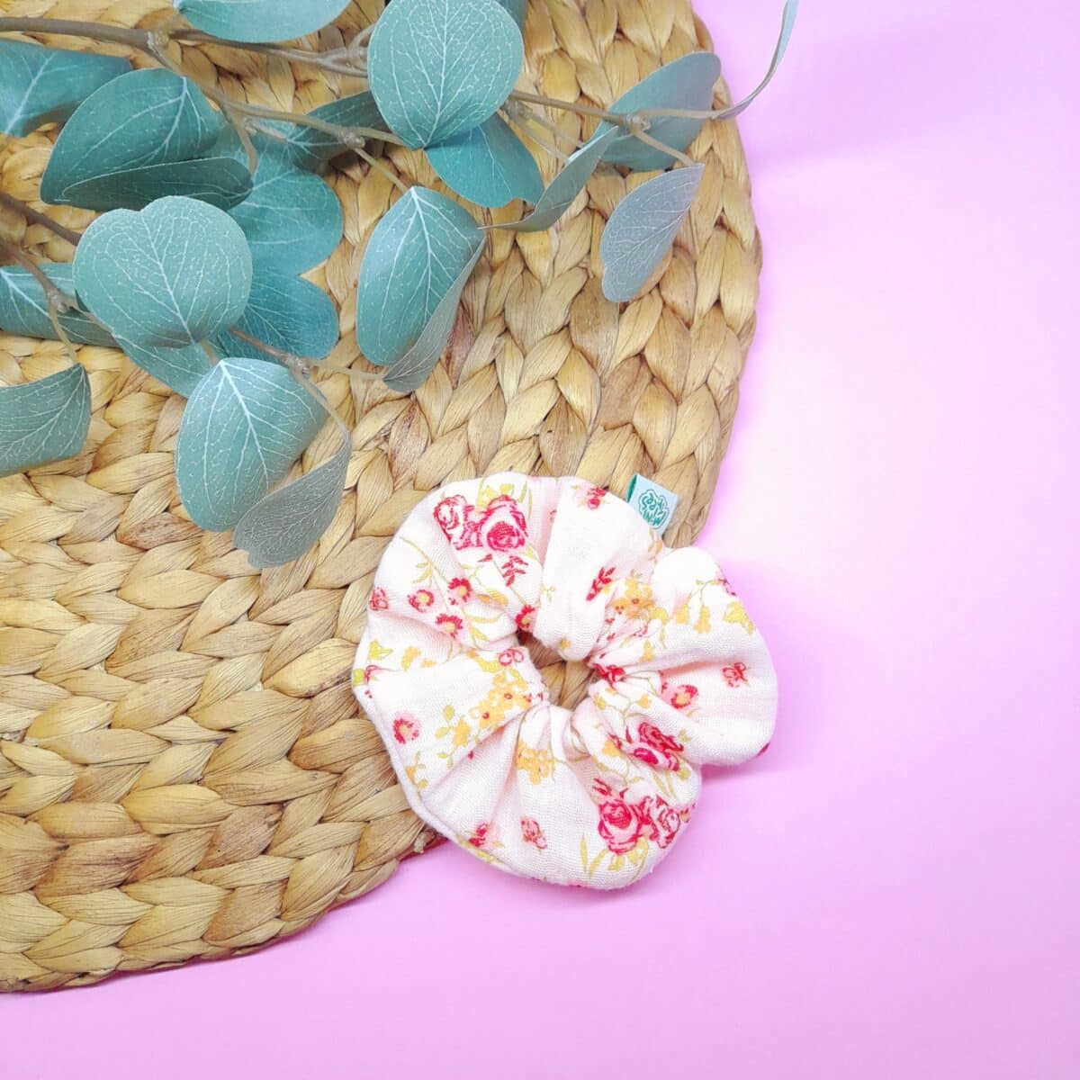 Mini scrunchie "Roses"