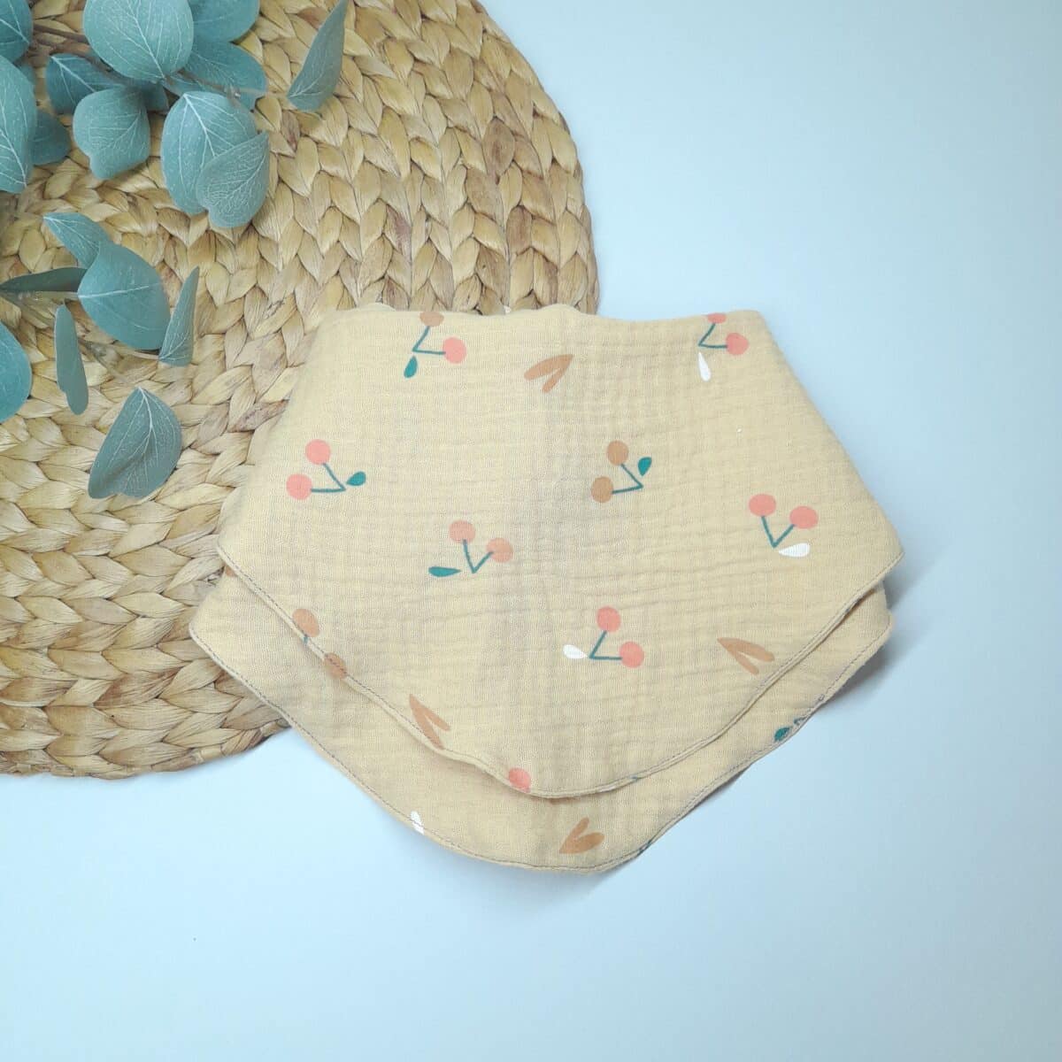 Σαλιάρα "Cherries"