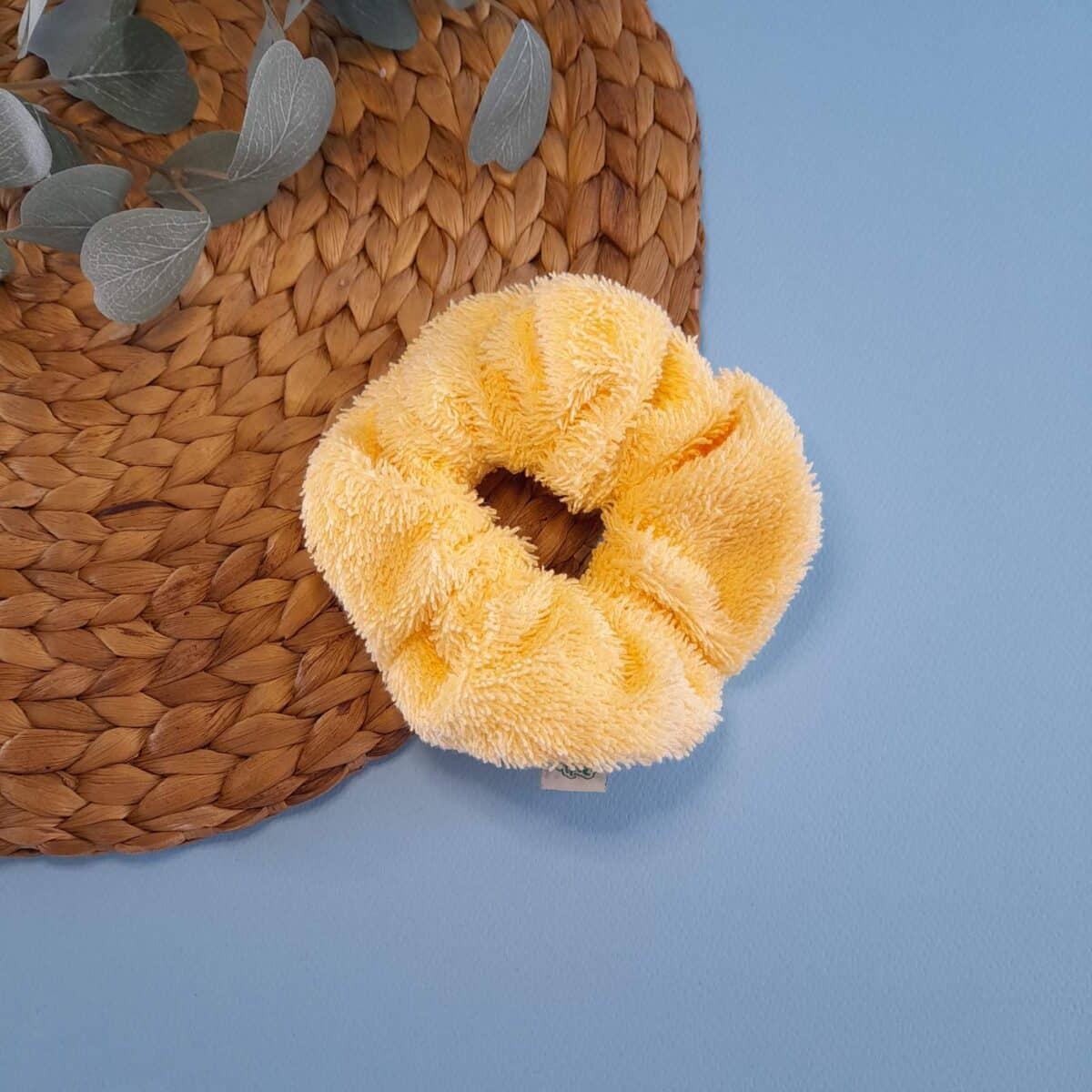 Classic scrunchie "Yellow towel"