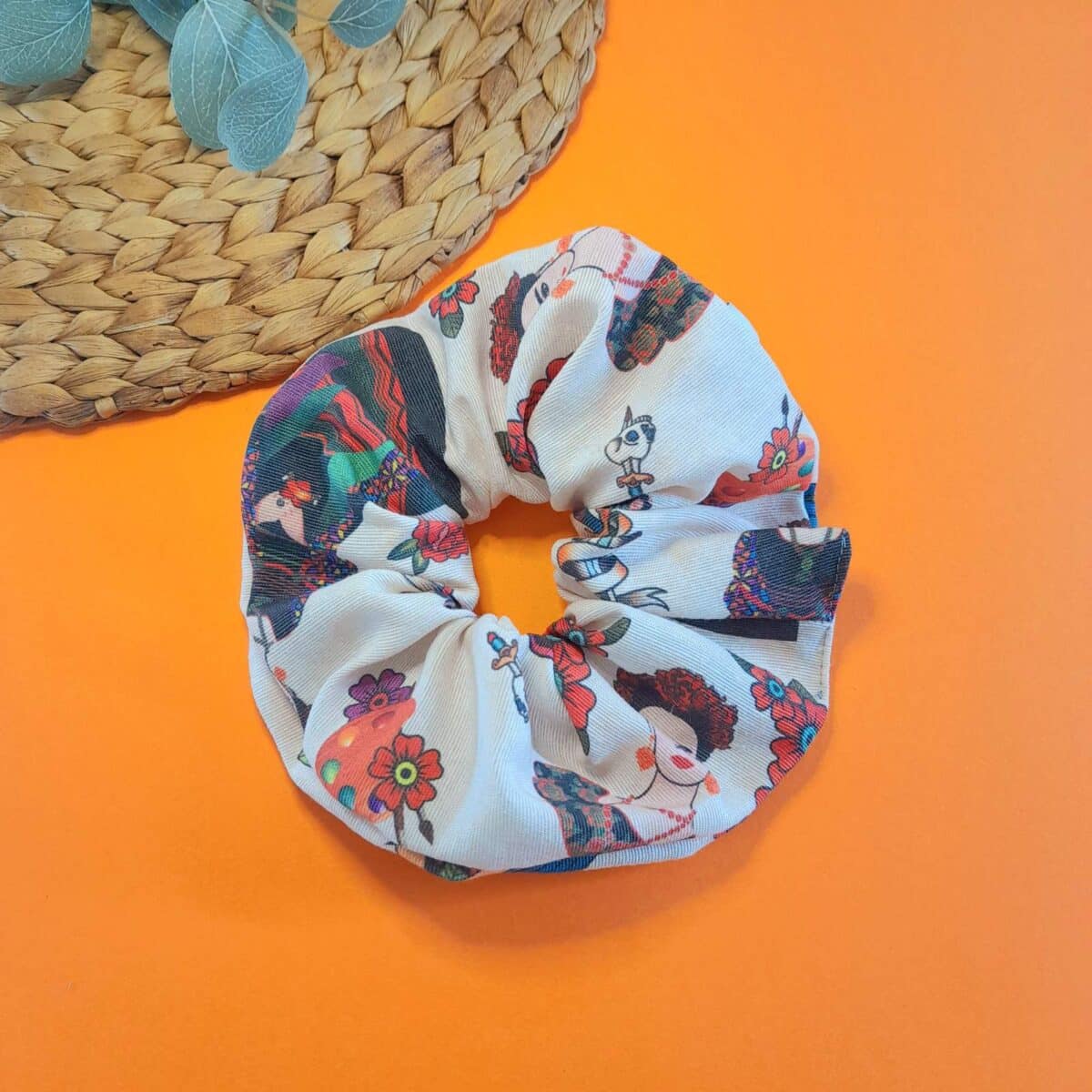 Maxi scrunchie "Frida Kahlo"
