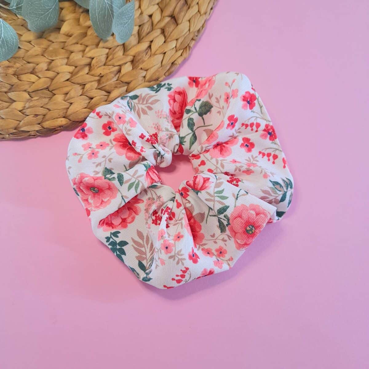 Maxi scrunchie "Spring garden"